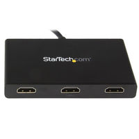 DisplayPort - 3x HDMI マルチスプリッタ　MSTDP123HD　1個　StarTech.com