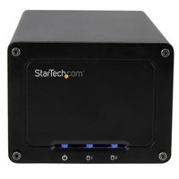 2x 2.5インチSATA HDDケース USB 3.1対応　S252BU313R　1個　StarTech.com（直送品）
