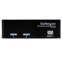 Startech.com 2ポートKVMスイッチ VGA対応/USB接続 ケーブル付属 SV231USB 1個