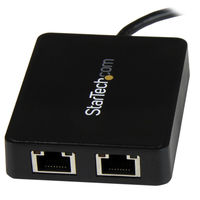 Startech.com USB-C接続2ポートギガビット有線LAN変換アダプタ US1GC301AU2R 1個