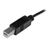 Startech.com 1m ブラック USB 2.0ケーブル USB2CB1M 1個