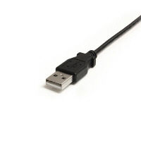 ミニUSB右向きL型変換ケーブル 1.8m オス/オス　USB2HABM6RA　1個　StarTech.com（直送品）