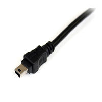 Startech.com 1.8m USB Y字給電ケーブル(USB A - mini B) USB2HABMY6 1個