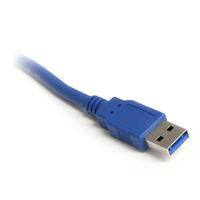 Startech.com 1.5m SuperSpeed USB3.0延長ケーブル(ブルー) USB3SEXT5DSK 1個