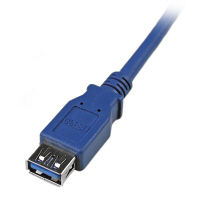 1.8m SuperSpeed USB3.0延長ケーブル　USB3SEXTAA6　1個　StarTech.com（直送品）