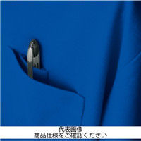 コーコス信岡 吸汗速乾ボタンダウンポロシャツ 0 ホワイト 4L AS-677-0-4L 1セット(5枚)（直送品）