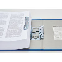 キングファイル スーパードッチ＜脱・着＞α A3ヨコ とじ厚50mm 青 キングジム 4405E-10アオ 1箱（10冊入）  オリジナル