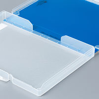 リヒトラブ ファイルケース A4 青 A5029-8 3冊