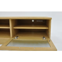 エイ・アイ・エス アブレスト TV100 テレビ台 幅990×奥行400×高さ350mm ナチュラル ABR-100TV NA 1台（直送品）