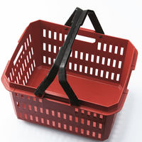 アイリスオーヤマ 工具用カゴ ダークレッド HPB-37(226086) 1箱（10個入）