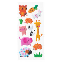 スマイル　くじ引きプレゼント　デコポップシール当　1セット