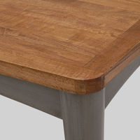 【軒先渡し】萩原 テーブル ビンテージ風 男前インテリア 幅800×奥行800×高さ720ｍｍ 正方形 RT-2906 1台（直送品）