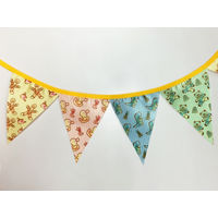 東京製旗 フラッグガーランド NO.3 アニマル(可愛い動物柄) 402213 1セット