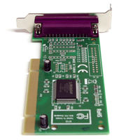 パラレルx1（DB25）増設ロープロファイルPCIカード　PCI1P_LP　1個　StarTech.com（直送品）