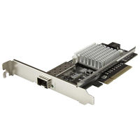 1ポート10Gb SFP+増設PCIe LANカード　PEX10000SRI　1個　StarTech.com（直送品）