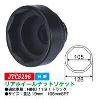JTC リアホイールナットソケット JTC5296 1個（直送品）