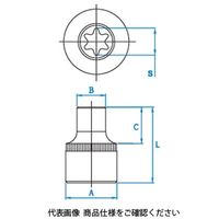 JTC スターソケット 9.5×E14 JTC33014 1個（直送品）