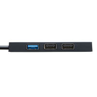 サンワサプライ USB Type C コンボハブ(4ポート) USB-3TCH7BK 1個（直送品）