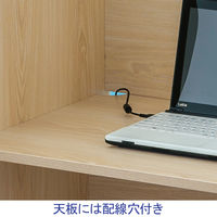 アール・エフ・ヤマカワ パネルデスク 連結用 幅800×奥行600mm 1台