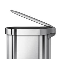 simplehuman スリムステップカン 45L シルバー CW2044 1個