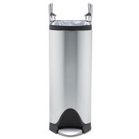 simplehuman バタフライステップカン 30L シルバー CW1824 1個