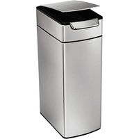 simplehuman スリムタッチバーカン 40L シルバー CW2016 1個