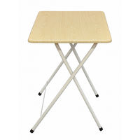 エイ・アイ・エス ワンタッチテーブル（大） ナチュラル 幅730×奥行520×高さ715mm OT-200 NA 1台（直送品）