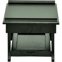 エイ・アイ・エス 供物台 幅600×奥行350×高さ282mm（棚付き） ZFKD-100 DBR 1台（直送品）