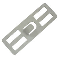 若林製作所 P-4金具 白 2枚セット P-4Shw 1個