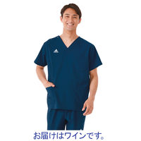 KAZEN スクラブ(男女兼用)ワインM SMS123-15 M 1枚　スクラブ（直送品）