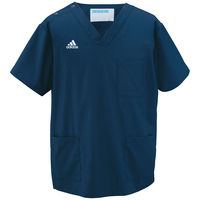 KAZEN スクラブ(男女兼用)ネイビーM SMS123-18-M 1枚　スクラブ（直送品）