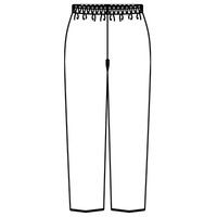 KAZEN パンツ(男女兼用)ネイビーM SMS456-18-M 1枚　スクラブ（直送品）