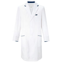 フォーク メンズシングルコート ホワイト M 1539SP-1 1枚　白衣　ドクターコート