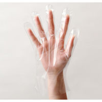 パックスタイル 使い捨て　PSポリ手袋 半透明 箱入 SS 00437320 1包：6000枚（100×60）（直送品）