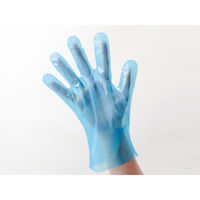 パックスタイル PSポリ手袋 ブルー 袋入 S 00437325 1セット(6000枚:200枚×30袋)（直送品）