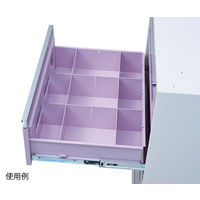 アズワン アルティア下段引出用仕切板 W900大用仕切板(横) 373.8×164.4mm 7-4564-05 1枚（直送品）