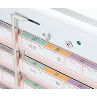 アズワン 与薬カート27床用(与薬トレー付) MC-L2DC27P-8 1台 7-4749-01（直送品）