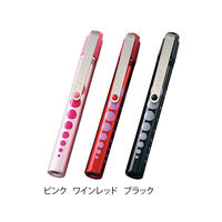 アイワマックコーポレーション ミニ白色LEDアルカプッシュライト ピンク 7-4904-12 1本（直送品）