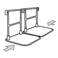 タマツ つながる手すり (すりてあ) 35kg STF-1 1個 7-1443-01（直送品）