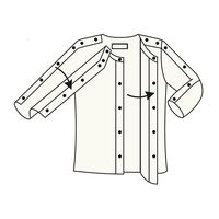 神戸生絲 ワンタッチ肌着 紳士用両肩腕開き No.8LL 5分袖 1袋(1枚) 7-1476-03（直送品）