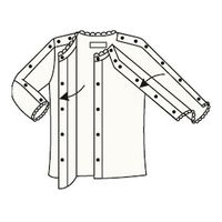 神戸生絲 ワンタッチ肌着 婦人用両肩腕開き No.54M 5分袖 1袋(1枚) 7-1478-01（直送品）