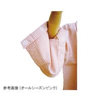 ハートフルウェアフジイ 前開きパジャマHP15ー100 オールシーズン LL グリーン 7-2059-04 1袋(1枚)（直送品）