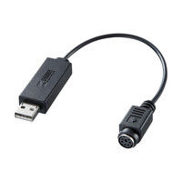 サンワサプライ USB-PS/2変換コンバータ USB-CVPS3 1個（直送品）