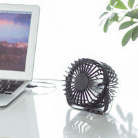 サンワサプライ USB扇風機(ブラック) USB-TOY93BK 1個（直送品）