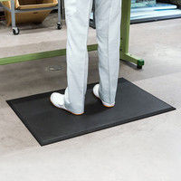 サンワサプライ 疲労軽減導電マット ブラック SNC-MAT7 幅900×奥行600×高さ12.7mm 1枚（直送品）