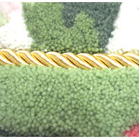 萩原 フック インテリアマット リオン グリーン 約30×110cm 1枚（直送品）