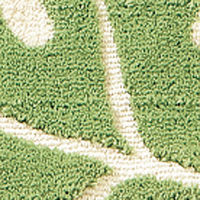 萩原 インテリアマット アラカイ グリーン 約30×110cm 1枚（直送品）