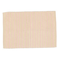 萩原 インド綿マット クロエ ピンク 約45×65cm 1枚（直送品）