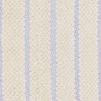 萩原 インド綿マット クロエ ブルー 約45×65cm 1枚（直送品）