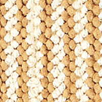 萩原 インド綿マット ラディッツ ベージュ 約45×65cm 1枚（直送品）